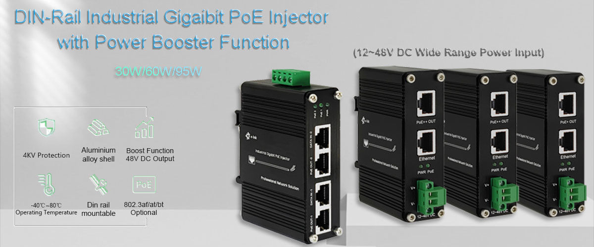 Power Over Ethernet POE Инжектор