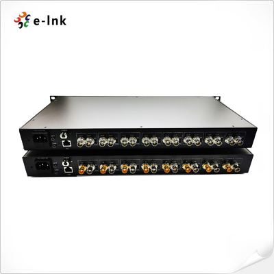8Ch 3G-SDI + 1Ch 10G Ethernet over Fiber Extender