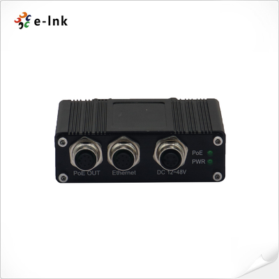 E-Link EN50155 Compliant M12 PoE Injector for Industrial & Vehicle Applications