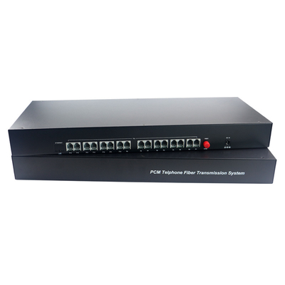 Fiber Optic Telephone Extender 16 Channel POTS FXO FXS Units Available