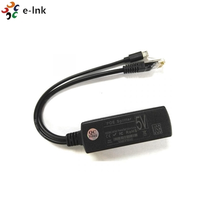 Enterprise PoE Power Splitter 1000Mbps Gigabit 5V 2A With Micro USB Type C Port