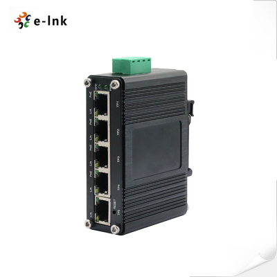 Mini Industrial Hardened Web Managed 5 port Gigabit Ethernet Switch