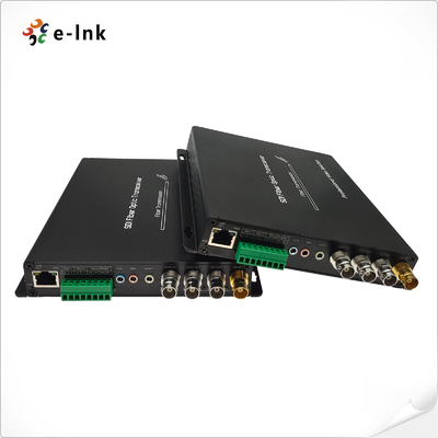 1Ch BIDI 3G-SDI Video + 2Ch Backward Analog Audio + 1Ch BIDI RS422 + 1Ch 100M Ethernet + 1Ch Backward Tally + 1Ch Backward Analog Tri-level Sync over Fiber Extender