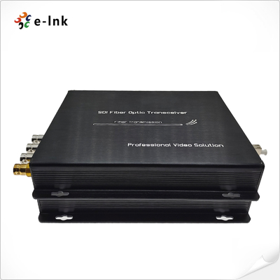 1Ch BIDI 3G-SDI Video + 2Ch Backward Analog Audio + 1Ch BIDI RS422 + 1Ch 100M Ethernet + 1Ch Backward Tally + 1Ch Backward Analog Tri-level Sync over Fiber Extender