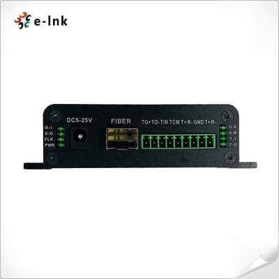1Ch Bidirectional 3G-SDI with Loop-out + 1Ch Tally + 2Ch Bidirectional RS485 or RS422 + 2Ch Stereo Audio + 1Ch Microphone over Fiber Converter