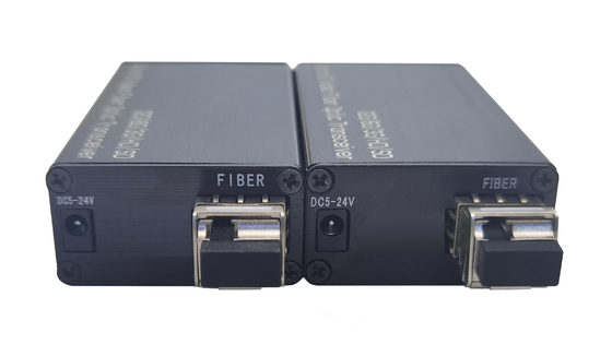 Mini 24G-SDI to Fiber Converter with 24G-SDI 1*LC fiber