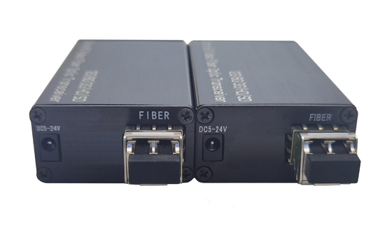 Mini 24G-SDI to Fiber Converter with 24G-SDI 2*LC fiber