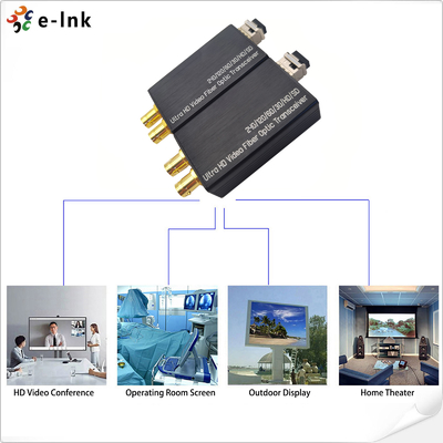 Mini 1Ch Forward + 1Ch Backward 12G-SDI to Fiber Converter