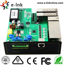 Managed Ring Protocol Industrial Ethernet POE Switch 8 Port 10/100/1000 BASE -T