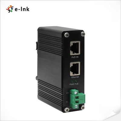 Industrial PoE++ Injector, 100W, Voltage Booster, DC 12-48V, IEEE 802.3bt Standard