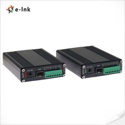 Industrial 3G/HD-SDI Fiber Converter with Bidirectional Audio, Tally and RS485 Data