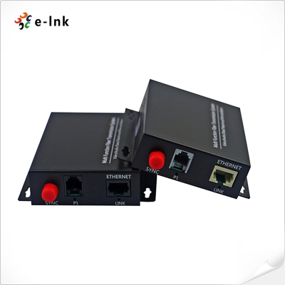 Single Channel POTS to Fiber Converter RJ11 Connector Telephone System