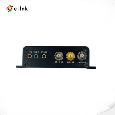 2Ch Bidirectional 3G SDI To Fiber Optic Converter Hot Swap Hot Plug Broadcast Level