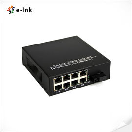 10/100/1000M Gigabit Ethernet Switch 8 Ports Compact Size With SC Fiber Port