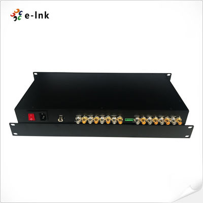 8 Channel DWDM 3G SDI Optical Converter RS-485 19 Inch 1U