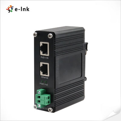Industrial Gigabit PoE Splitter, выход 19VDC, соответствует требованиям IEEE 802.3af/at/bt