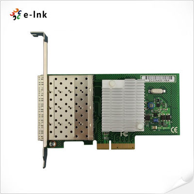 Сетевая карта Intel 82580EB, четыре порта SFP, PCIe X4, поддержка виртуализации